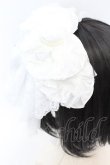 画像2: MARBLE / パールバックルドレッシーヘッドドレス  ホワイト O-25-08-25-033-GO-AC-OW-OS (2)