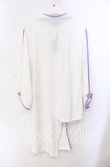 画像3: Qutie Frash / ３店舗限定チャイナカットソー  ホワイト×パープル O-25-08-25-1011-QU-TO-IG-OS (3)