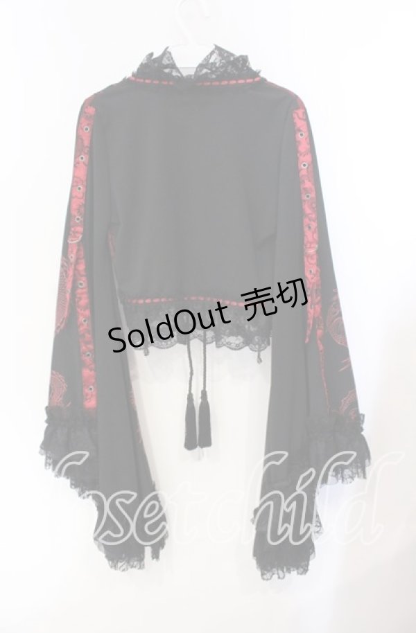画像4: Qutie Frash / はしごレースDSボレロ  レッド×ブラック O-25-08-25-1012-QU-TO-IG-OS (4)