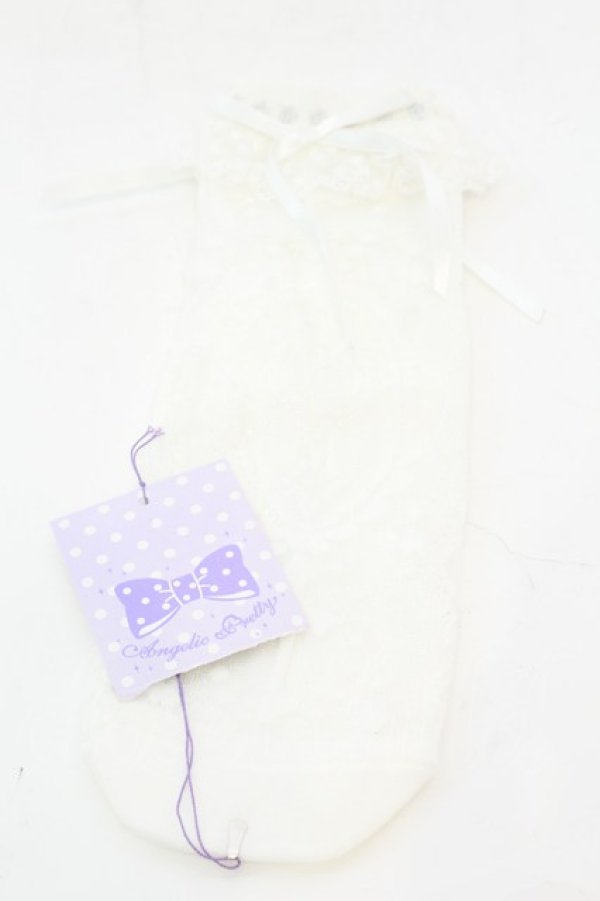 画像1: Angelic Pretty / Dream Cross クルー丈ソックス  シロ O-25-08-25-007-AP-ZA-IG-OS (1)