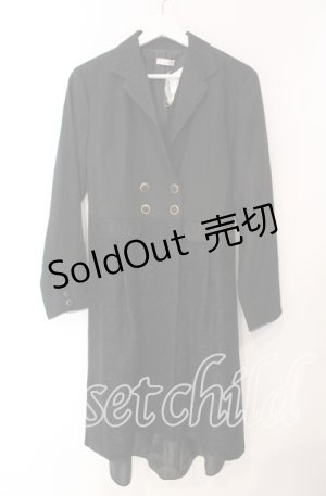 画像: axes femme / レースジャケットコート M クロ O-25-08-26-006-AX-CO-YM-ZT-C035