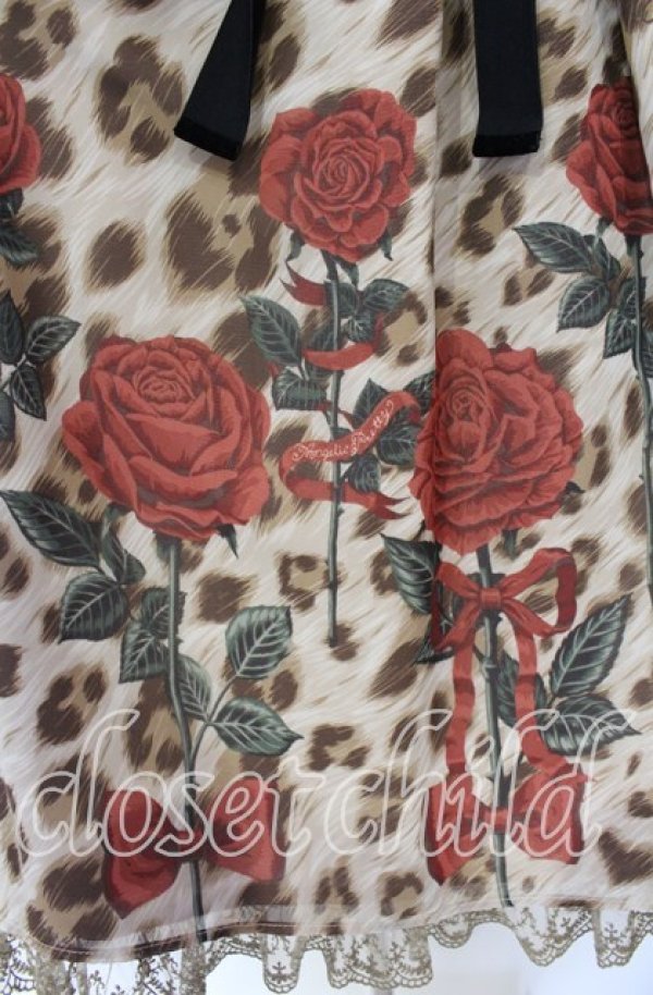 未使用　Rebecca Leopard ジャンパースカート 未使用 Rebecca Leopard ジャンパースカート