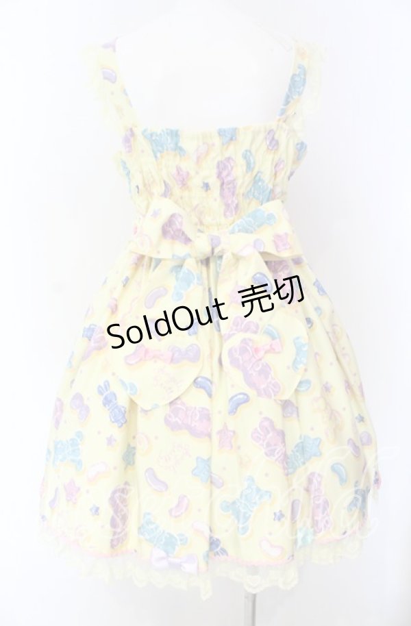 Angelic Pretty / Jelly Candy Toysハートジャンパースカート イエロー