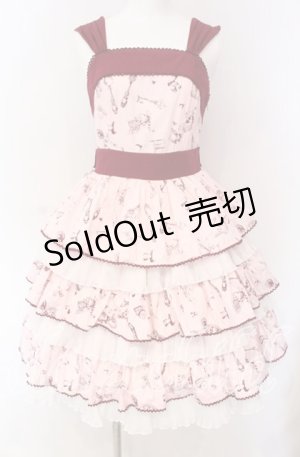 画像: PUTUMAYO / Nostalgic ALICEワンピース  ピンク O-25-08-26-075-PT-OP-OW-OS