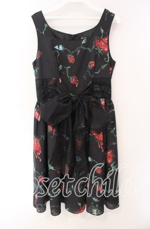 画像1: MILK / デビルベリードレス  クロ O-25-08-26-092-ML-OP-IG-OS (1)