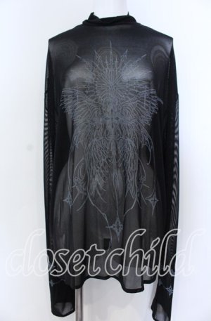 画像: CuLLt / FALLEN ANGEL TATTOO  トップス XL ブラック O-25-08-27-006-PU-TO-IG-OS