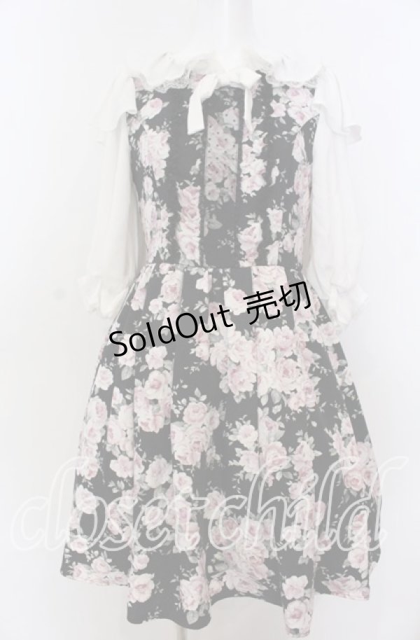 画像1: mille fille closet / Maria Rose ワンピース  クロ O-25-08-27-059-LO-OP-OW-OS (1)