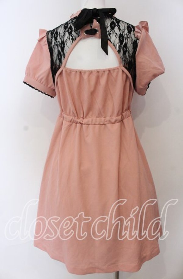 画像2: E hyphen world gallery / バックオープンワンピース M ピンク O-25-08-27-061-LO-OP-OW-ZT089 (2)