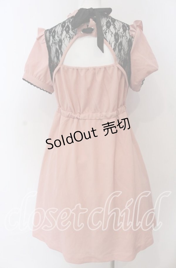 画像2: E hyphen world gallery / バックオープンワンピース M ピンク O-25-08-27-061-LO-OP-OW-ZT089 (2)