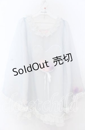 画像: Swankiss / HB cable flower O P　ワンピース F サックス O-25-08-27-068-CA-OP-OW-OS