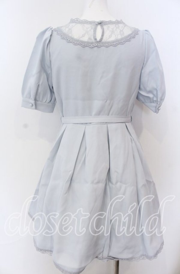 画像2: evelyn / Uキリカエワンピース  サックス O-25-08-27-071-LO-OP-OW-ZT234 (2)