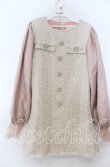 画像1: Swankiss / AD tweed kirakiraO/P ワンピース F ピンク O-25-08-27-073-CA-OP-OW-ZT236 (1)