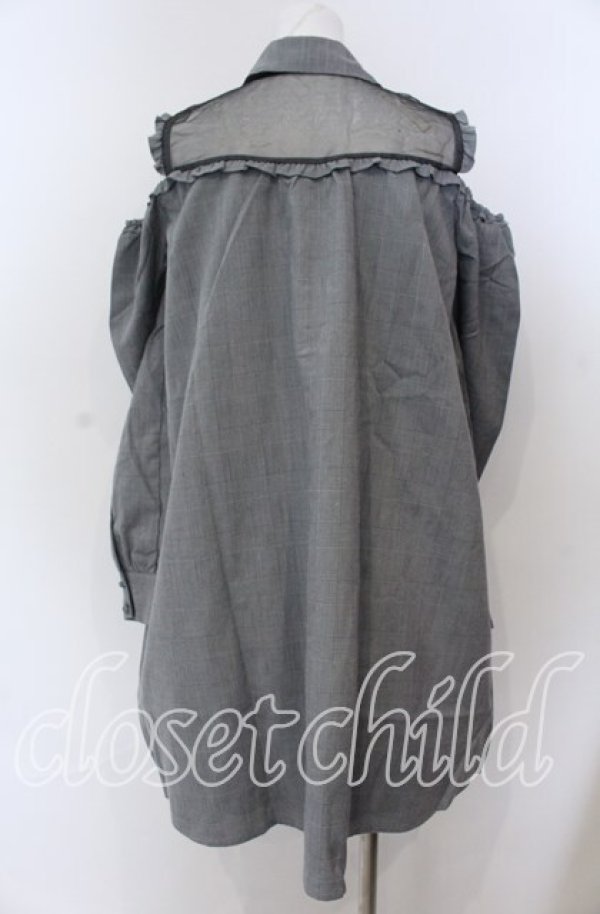 画像2: EATME / オフショルAラインワンピース F グレー O-25-08-27-075-LO-OP-OW-ZT091 (2)