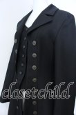 画像2: ATELIER BOZ / ロングローランドジャケット  ブラック シェルボタン O-25-08-27-008-EL-CO-IG-OS (2)