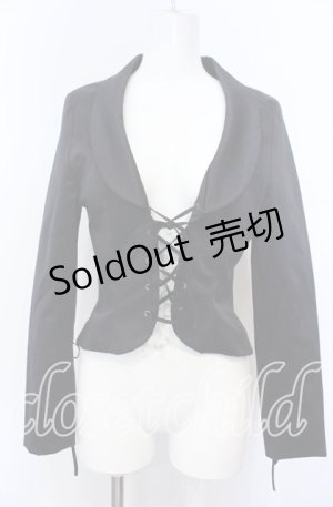 画像: BPN / レースアップジャケット M ブラック O-25-08-27-012-GO-JA-IG-OS