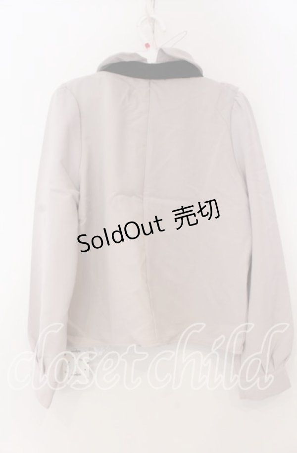 画像2: evelyn / エリツキフリルブラウス  ベージュ O-25-08-27-034-LO-BL-OW-OS (2)