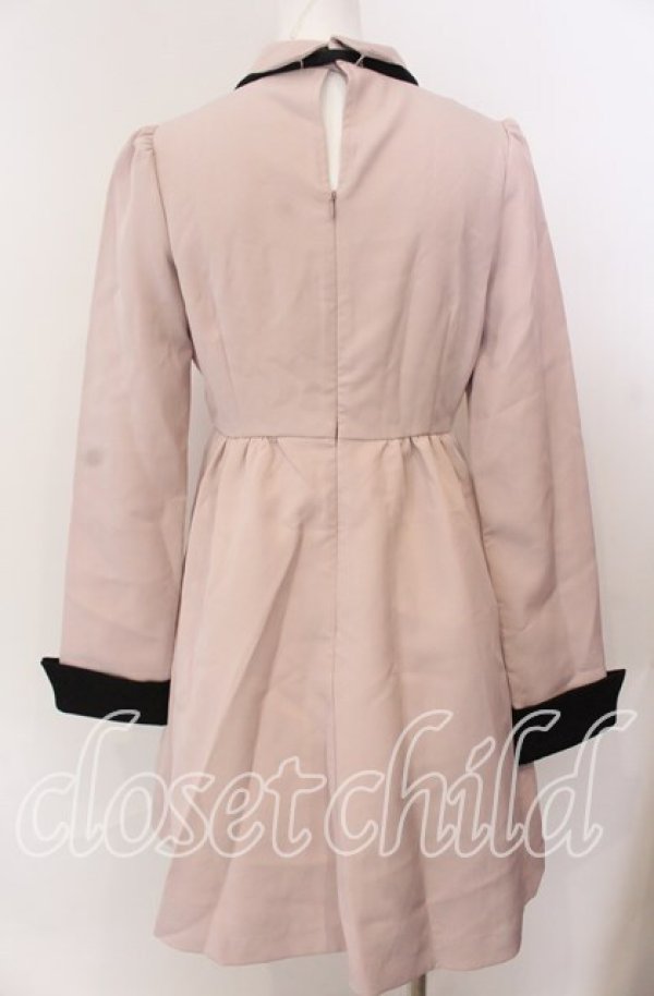 画像3: EAT ME / シャツレイヤードフレアワンピース M ピンク O-25-08-27-038-LO-OP-OW-ZT092 (3)