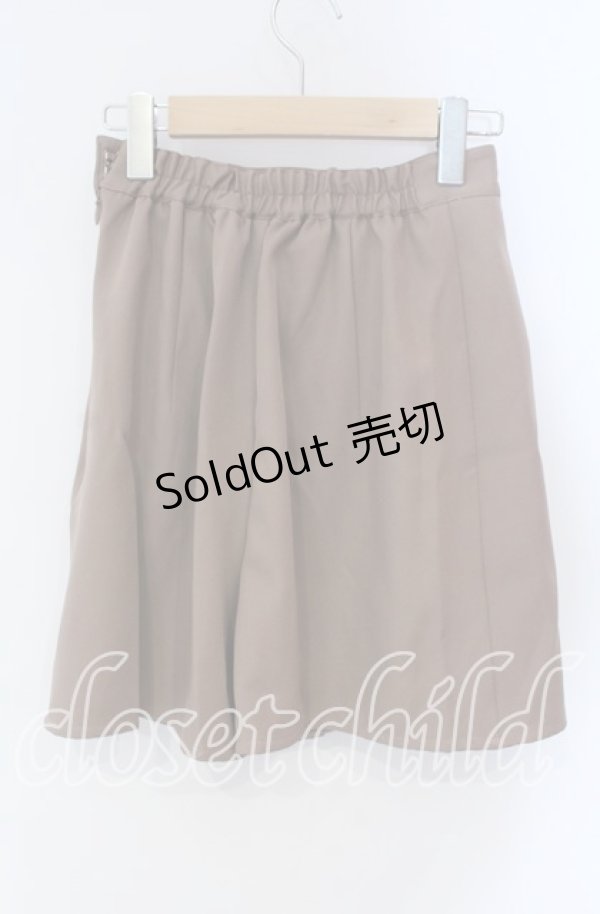 画像2: Fi.n.t / プリーツラップスカパン F ベージュ O-25-08-28-051-CA-SK-OW-ZT068 (2)