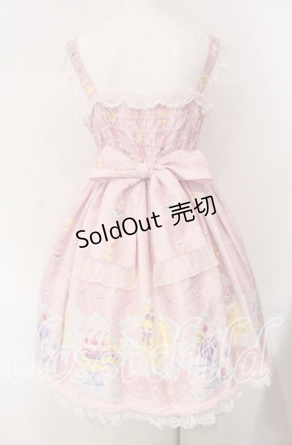 画像6: Angelic Pretty / Dreamy Night Cakesジャンパースカート  ピンク O-25-08-28-004-AP-OP-OW-OS (6)