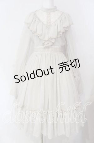 画像: abilletage / ヴィクトリアンワンピース  アイボリー O-25-08-28-005-GO-OP-OW-OS