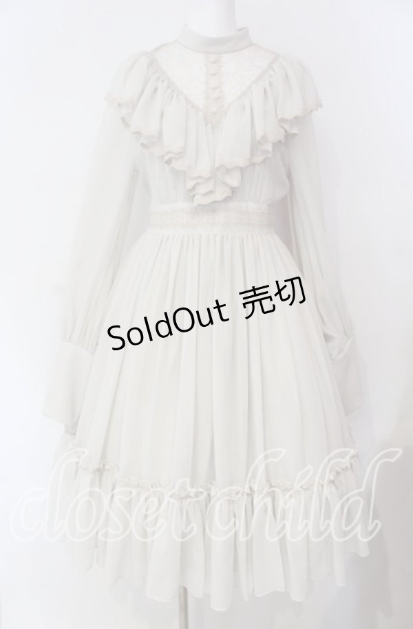 画像1: abilletage / ヴィクトリアンワンピース  アイボリー O-25-08-28-005-GO-OP-OW-OS (1)