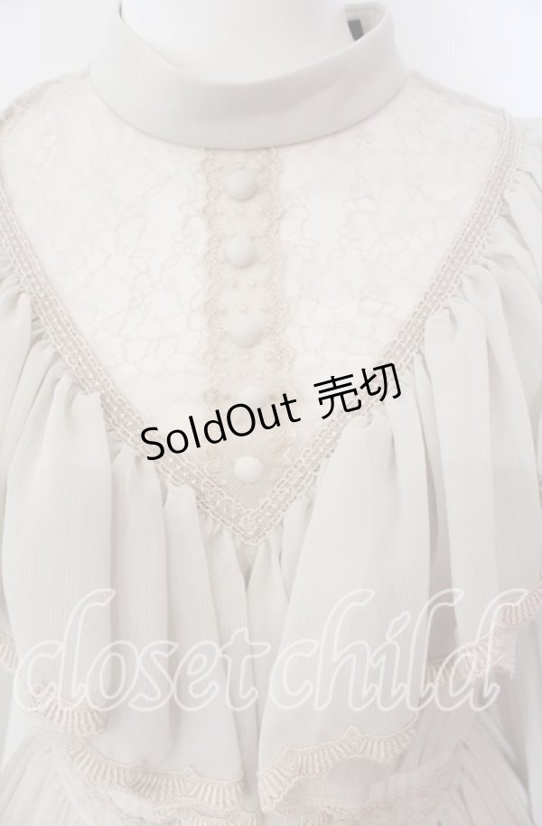 画像2: abilletage / ヴィクトリアンワンピース  アイボリー O-25-08-28-005-GO-OP-OW-OS (2)