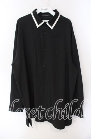 画像: TRAVAS TOKYO / ネクタイ付き長袖シャツ F ブラック O-25-08-28-014-PU-BL-OW-OS