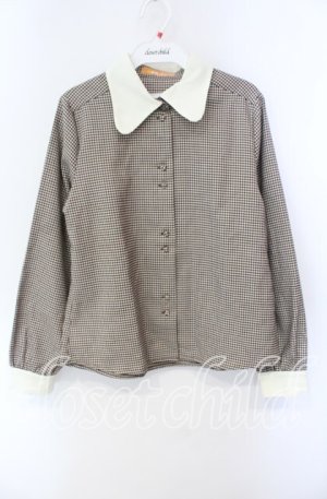 画像: Fi.n.t / ラビットカラーシャツ F ベージュ O-25-08-28-016-CA-BL-OW-OS