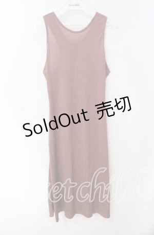 画像: Jean Paul GAULTIER FEMME / ノースリーブワンピース 40 光沢のあるピンク O-25-08-28-021-LO-OP-OW-ZT064