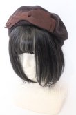 画像1: m petit by misako / AMリボンサーモベレー  ブラウン O-25-08-29-036-LO-AC-YM-ZT511 (1)