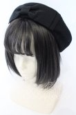 画像1: m petit by misako / AMリボンサーモベレー  クロ O-25-08-29-040-LO-AC-YM-ZT511 (1)