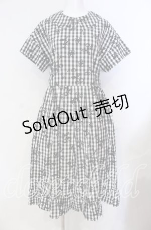 画像: Jane Marple / Picnic cloth joyfulドレス M クロ O-25-08-30-004-JM-OP-OW-ZT039
