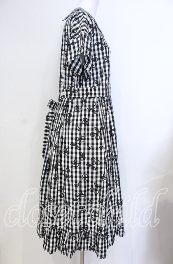 画像3: Jane Marple / Picnic cloth joyfulドレス M クロ O-25-08-30-004-JM-OP-OW-ZT039 (3)