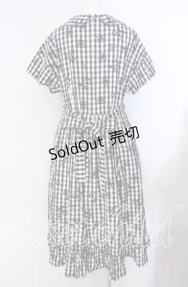 画像4: Jane Marple / Picnic cloth joyfulドレス M クロ O-25-08-30-004-JM-OP-OW-ZT039 (4)