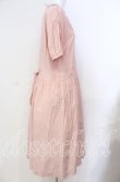 画像3: PINK HOUSE / 刺繍入りチェックロングワンピース  ピンク O-25-08-30-005-LO-OP-OW-OS (3)