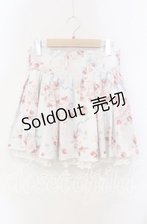 画像: LIZ LISA / ベリーブーケスカパン  サックス O-25-08-30-063-LO-PA-OW-OS