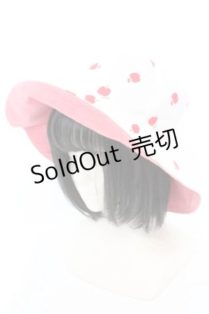 画像: MILK / リバーシブルハット  ピンク×アカ×シロ O-25-08-30-1007-ML-AC-OW-OS
