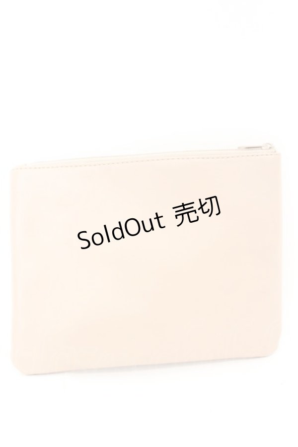 画像3: axes femme / ポーチ  ベージュ O-25-08-30-1010-AX-ZA-OW-ZT511 (3)