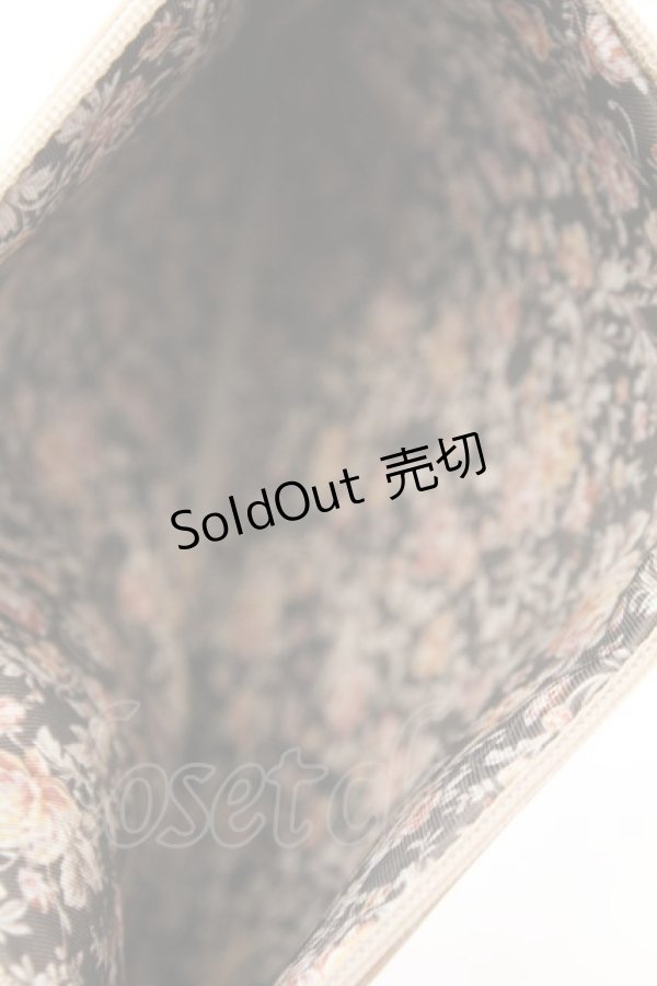 画像4: axes femme / ポーチ  ベージュ O-25-08-30-1010-AX-ZA-OW-ZT511 (4)