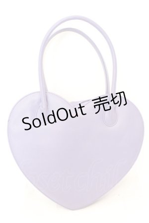 画像: MILK / ハートバッグ  パープル O-25-08-30-1013-ML-BG-IG-OS
