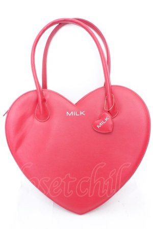画像: MILK / 45thハートバッグ  アカ O-25-08-30-1014-ML-BG-IG-OS