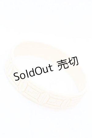 画像: Q-pot. / Peace White Chocolate Band  オフ O-25-08-30-1015-QP-AC-IG-ZT487-F001