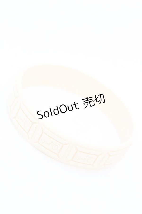 画像1: Q-pot. / Peace White Chocolate Band  オフ O-25-08-30-1015-QP-AC-IG-ZT487-F001 (1)