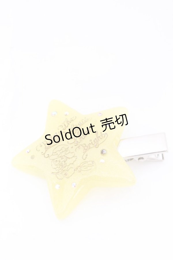 画像1: BABY,THE STARS SHINE BRIGHT / くみゃちゃんのKiraKira Sweets Halloweenクリップ  イエロー O-25-08-30-1028-BA-AC-IG-ZT487-F001 (1)