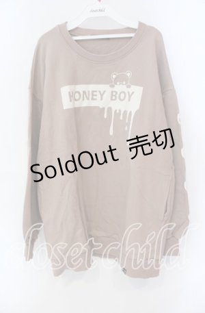 画像: Honey Cinnamon / HONEY BOYptトレーナー F ベージュ O-25-08-30-074-LO-TO-OW-ZT028