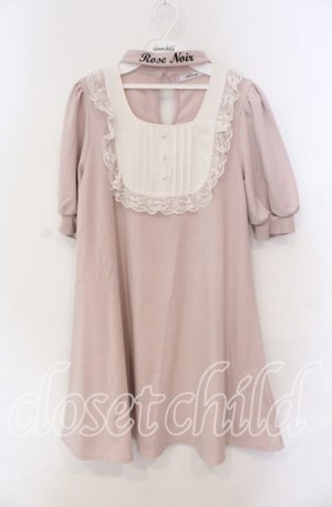 画像: Ank Rouge / ヨーク切替チョーカーデザインカットワンピース M ピンク O-25-08-30-077-CA-OP-OW-OS