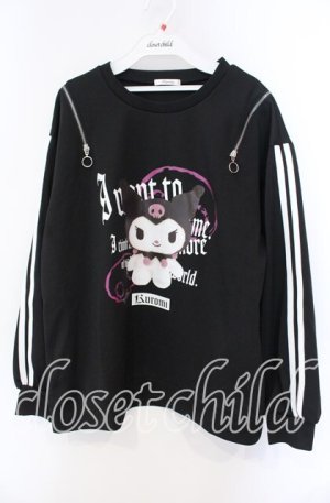 画像: majoretty / クロミオフショルプルオーバー M〜L クロ O-25-08-30-096-LO-TO-OW-ZT065