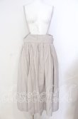 画像1: Jane Marple / アジャスターストラップドミトリースカート M グレー O-25-08-30-002-JM-SK-OW-ZT078 (1)