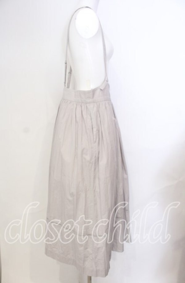 画像2: Jane Marple / アジャスターストラップドミトリースカート M グレー O-25-08-30-002-JM-SK-OW-ZT078 (2)