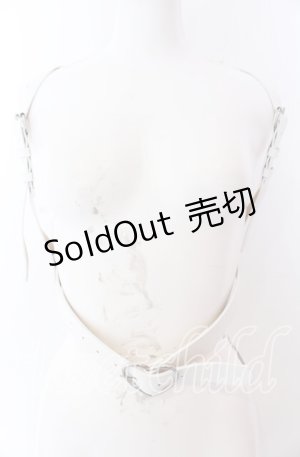 画像: DearMyLove / 2WAYハートハーネスベルト  シロ O-25-08-31-001-EL-ZA-OW-ZT450